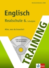 Training Englisch - 6. Schuljahr, Realschule