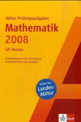 Abitur-Pr&uuml;fungsaufgabe Mathematik (GK) 2008 - Hessen