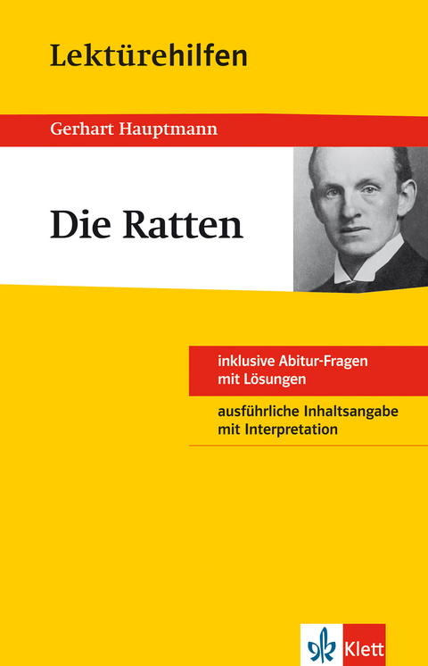 Klett Lekt&uuml;rehilfen Gerhart Hauptmann, Die Ratten - Peter Haida
