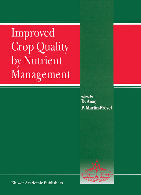 Improved Crop Quality by Nutrient Management - 