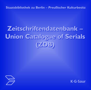 Zeitschriftendatenbank - Union Catalogue of Serials (ZDB)