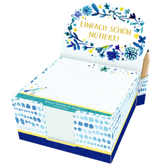 Zettelkästchen - Einfach schön notiert! (All about blue)