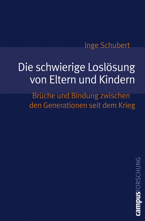 Die schwierige Losl&ouml;sung von Eltern und Kindern - Inge Schubert