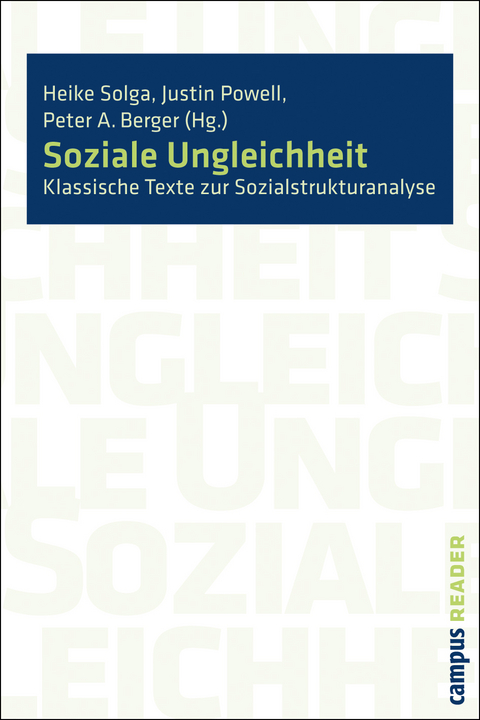 Soziale Ungleichheit - 