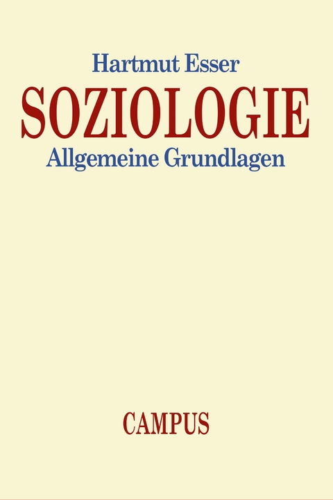 Soziologie - Hartmut Esser