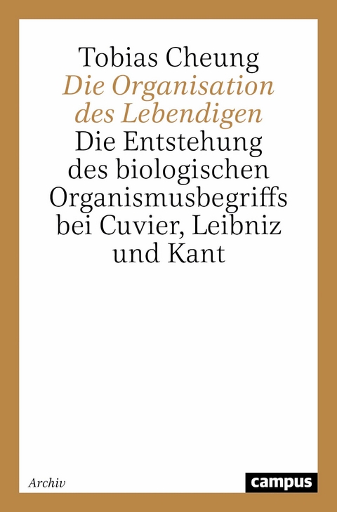 Die Organisation des Lebendigen - Tobias Cheung