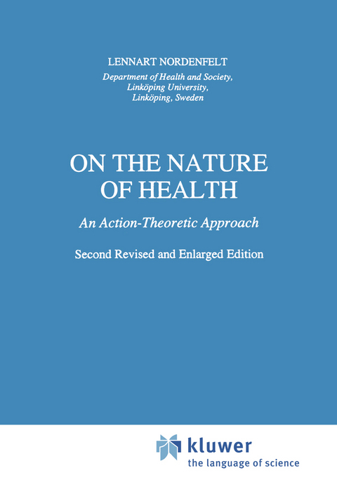On the Nature of Health - L.Y Nordenfelt