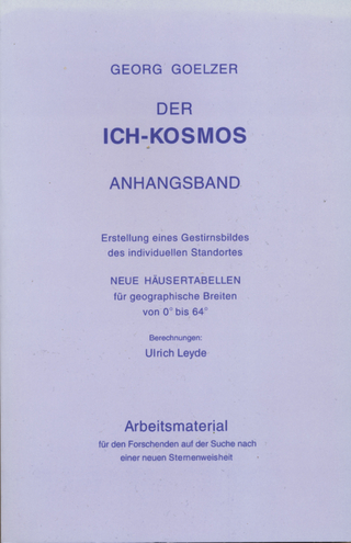Der Ich-Kosmos - Anhangsband