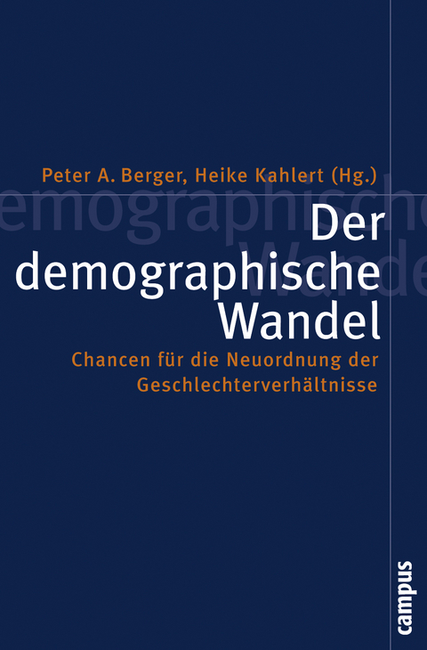 Der demographische Wandel - 