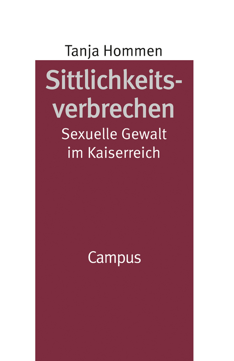 Sittlichkeitsverbrechen - Tanja Hommen