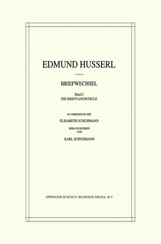 Edmund Husserl Briefwechsel