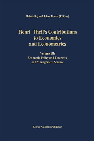 Henri Theil’s Contributions to Economics and Econometrics