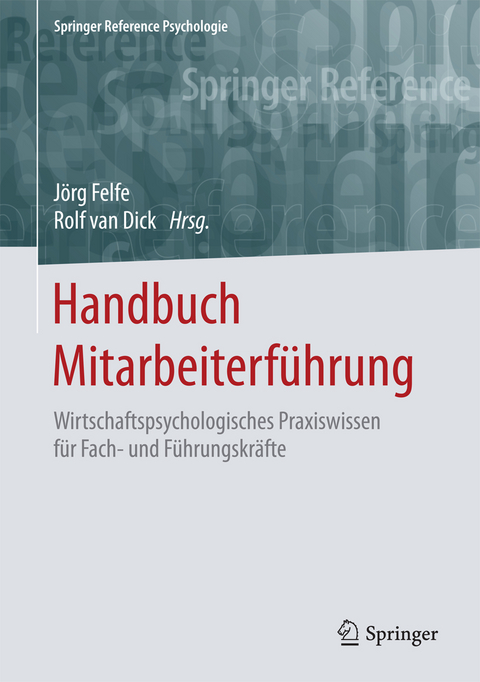 Handbuch Mitarbeiterf&uuml;hrung - 