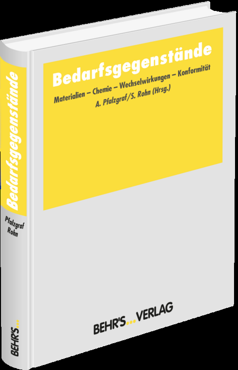 Bedarfsgegenst&auml;nde - Sascha Rohn, Andreas Pfalzgraf, Andreas Mattulat