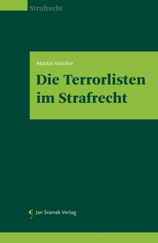Die Terrorlisten im Strafrecht