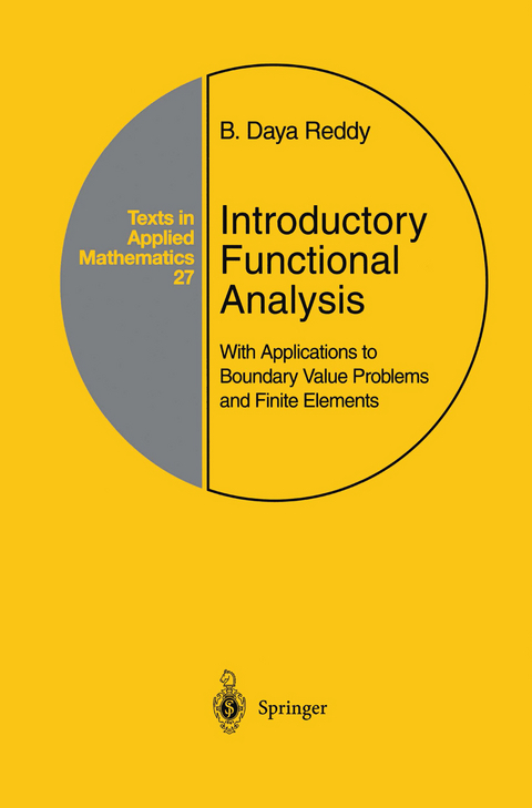 Introductory Functional Analysis - B.D. Reddy