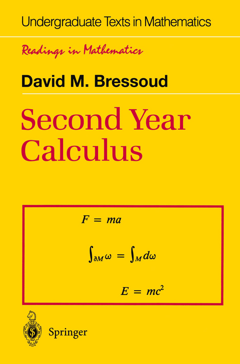 Second Year Calculus - David M. Bressoud
