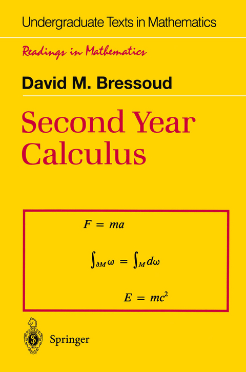 Second Year Calculus - David M. Bressoud