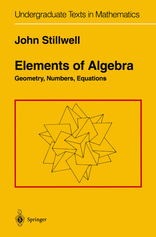 Elements of Algebra