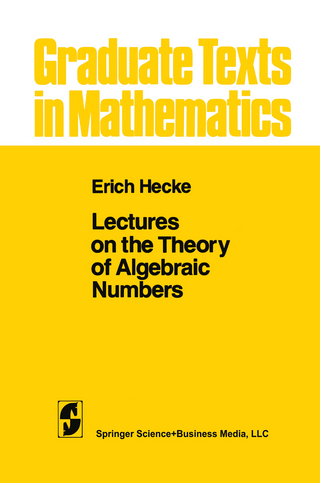 Lectures on the Theory of Algebraic Numbers
