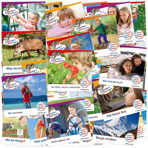 Sparpaket &bdquo;Lesestart mit Eberhart&ldquo;: Komplettbezug Heft 1 bis 50 plus Sonderhefte - Stefanie Drecktrah