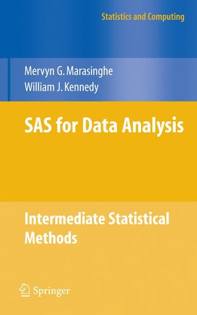 SAS for Data Analysis - Mervyn G. Marasinghe, William J. Kennedy