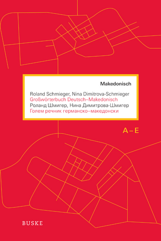Großwörterbuch Deutsch - Makedonisch