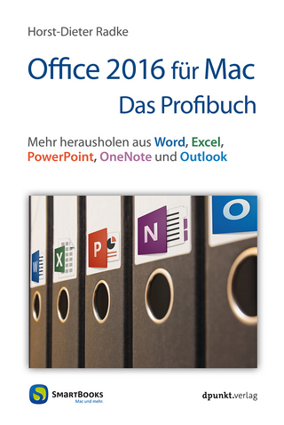 Office 2016 für Mac  – Das Profibuch