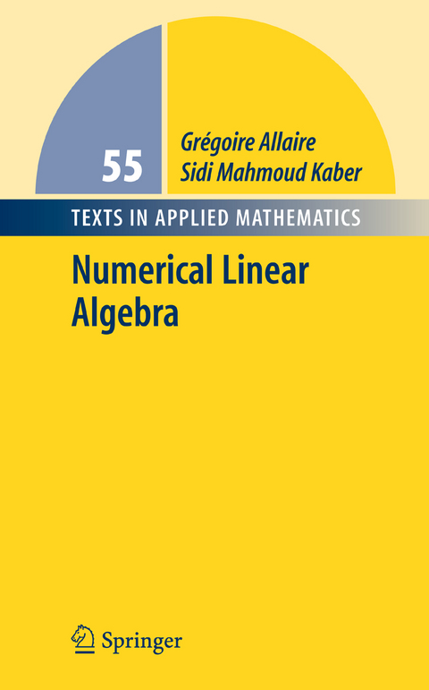 Numerical Linear Algebra - Gr&eacute;goire Allaire, Sidi Mahmoud Kaber