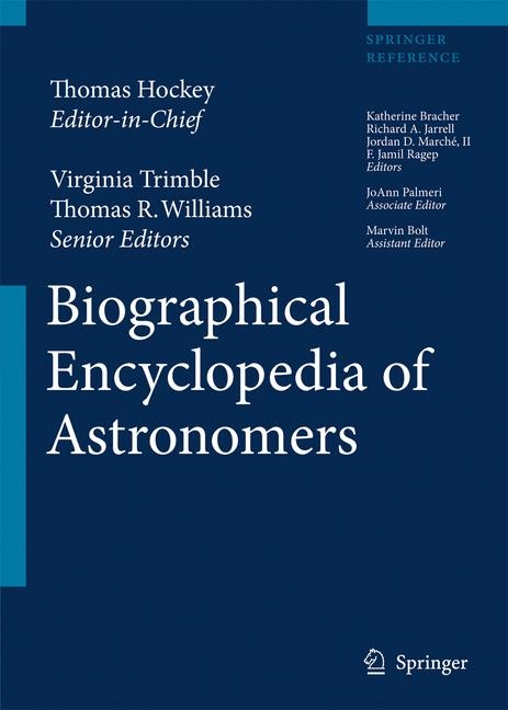 The Biographical Encyclopedia of Astronomers - 