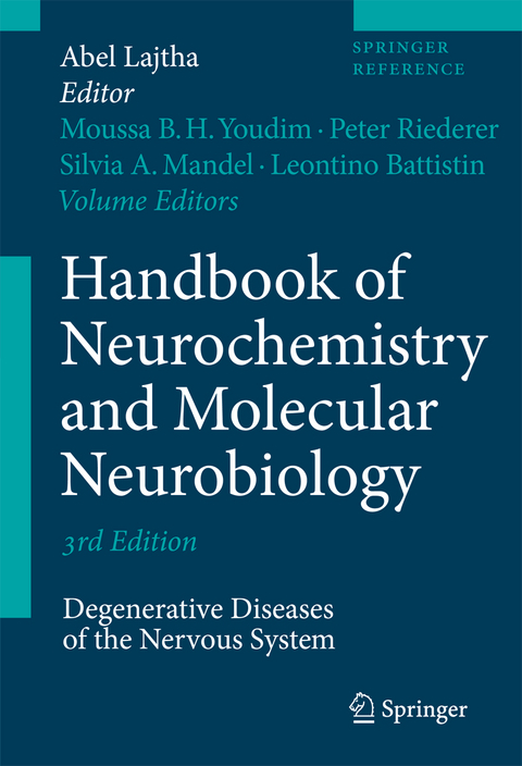 Handbook of Neurochemistry and Molecular Neurobiology - 