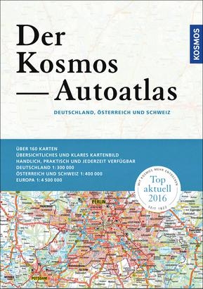 Der Kosmos Autoatlas - Deutschland 1 : 300 000 - &Ouml;sterreich, Schweiz 1 : 400 000