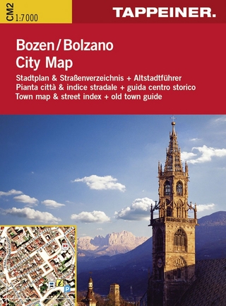 Stadtplan Bozen Citymap. Bolzano