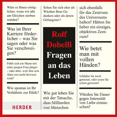Fragen an das Leben - Rolf Dobelli