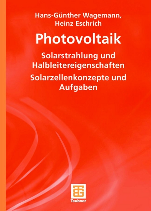 Photovoltaik - Hans-G&uuml;nther Wagemann, Heinz Eschrich