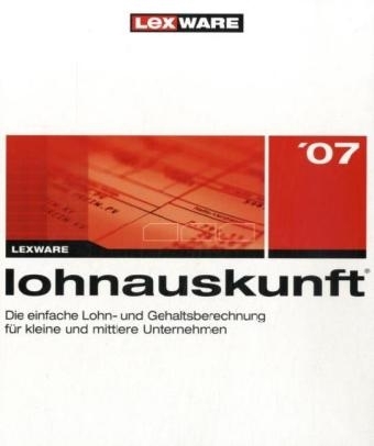 Lexware lohnauskunft 2007