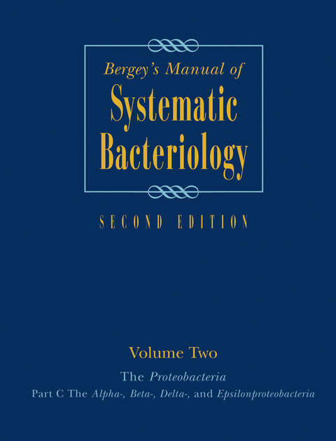 Bergey's Manual&reg; of Systematic Bacteriology - 