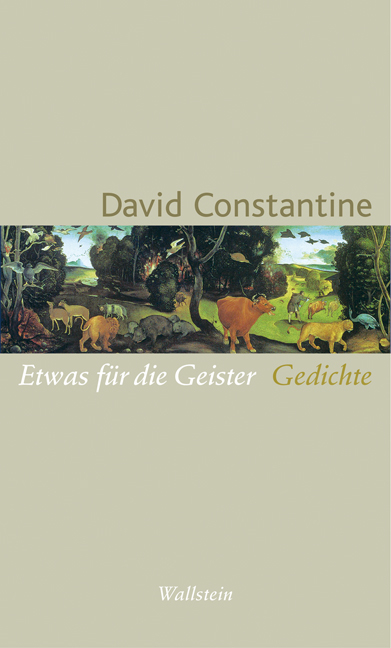 Etwas f&uuml;r die Geister - David Constantine