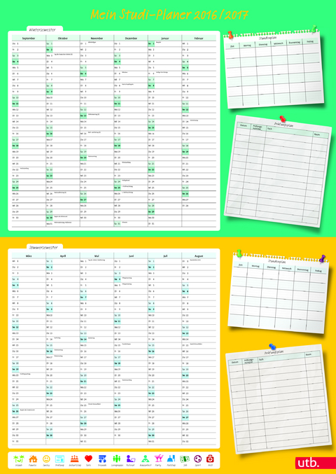 Mein Studi-Planer - Ohne Autor