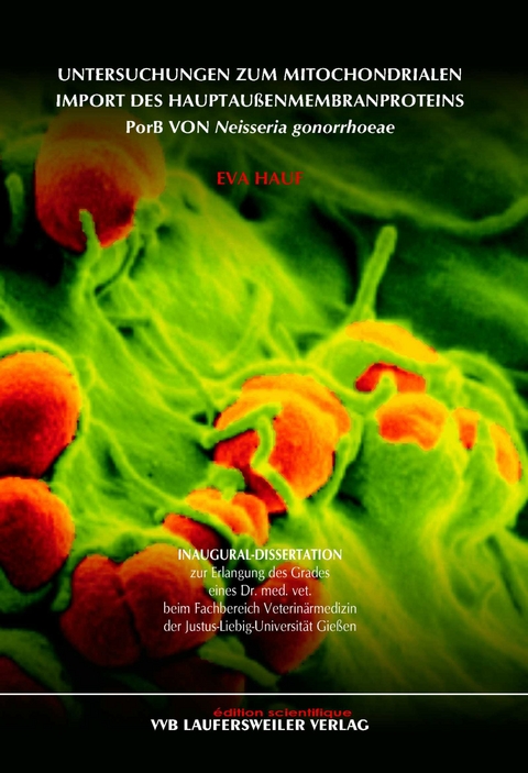 Untersuchungen zum mitochondrialen Import des Hauptau&szlig;enmembranproteins PorB von Neisseria gonorrhoeae - Eva Hauf
