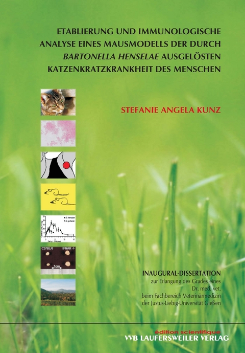 Etablierung und immunologische Analyse eines Mausmodells der durch Bartonella henselae ausgel&ouml;sten Katzenkratzkrankheit des Menschen - Stefanie A Kunz