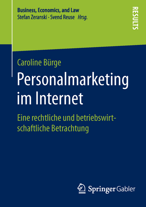 Personalmarketing im Internet - Caroline B&uuml;rge