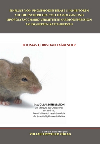 Einfluss von Phosphodiesterase 5-Inhibitoren auf die Escherichia Coli Hämolysin und Lipopolysaccharid vermittelte Kardiodepression am isolierten Rattenherzen