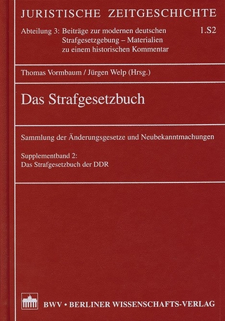 Das Strafgesetzbuch