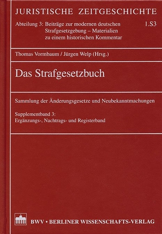Das Strafgesetzbuch
