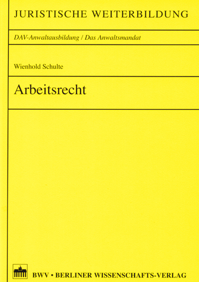 Arbeitsrecht - Wienhold Schulte