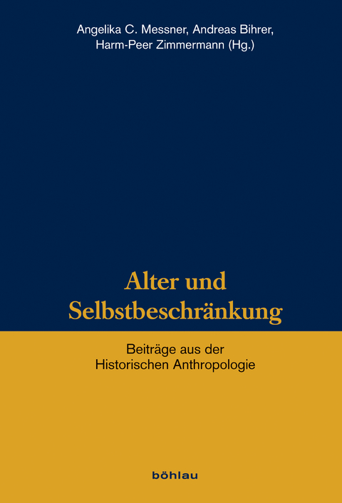 Alter und Selbstbeschr&auml;nkung - 
