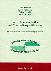 Umweltkommunikation und Mitarbeiterqualifizierung