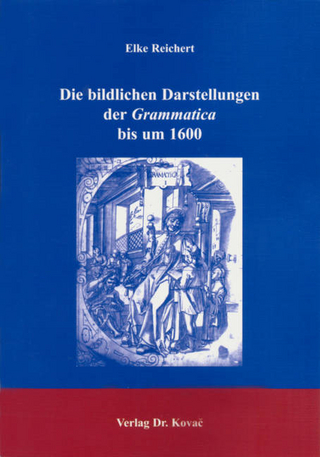 Die bildlichen Darstellungen der Grammatica bis um 1600