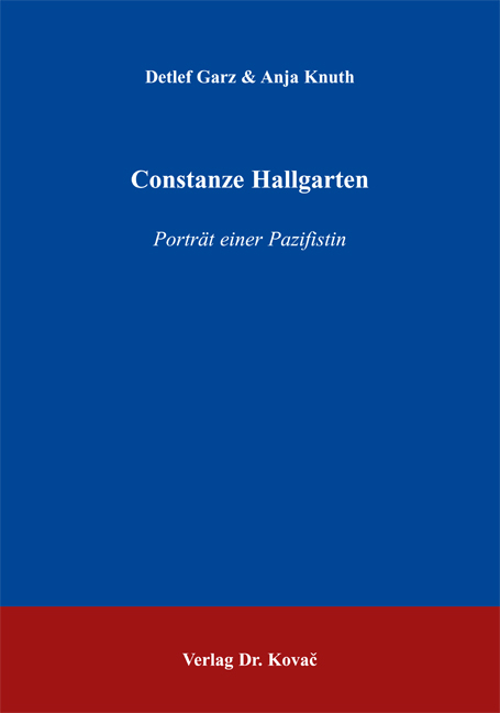 Constanze Hallgarten - Detlef Garz, Anja Knuth